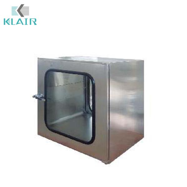 Transfer Window Stainless Steel Pass Thru Box Built In Boor Electromagnetic
