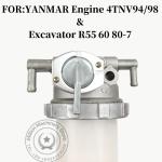 Engine Excavator Fuel Filter Oil Water Filter For YANMAR 4TNV94/98 DOOSAN DH60-7