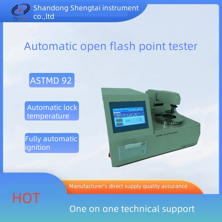 China Fully Automatic Flash Point Cleveland Open Cup ASTMD92 Lubricating Oil on sale