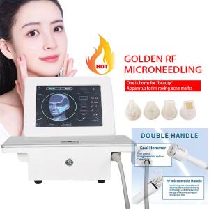 China Facial Y Corporal Fractional Rf Microneedle Machine For Salon 2 Handles factory