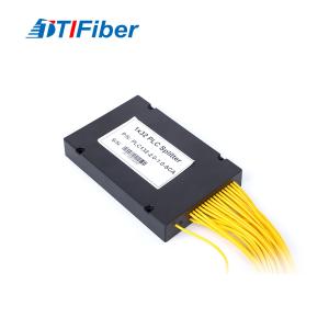 China Fttx Ftth System PLC Fiber Optic Splitter Abs Box Type factory