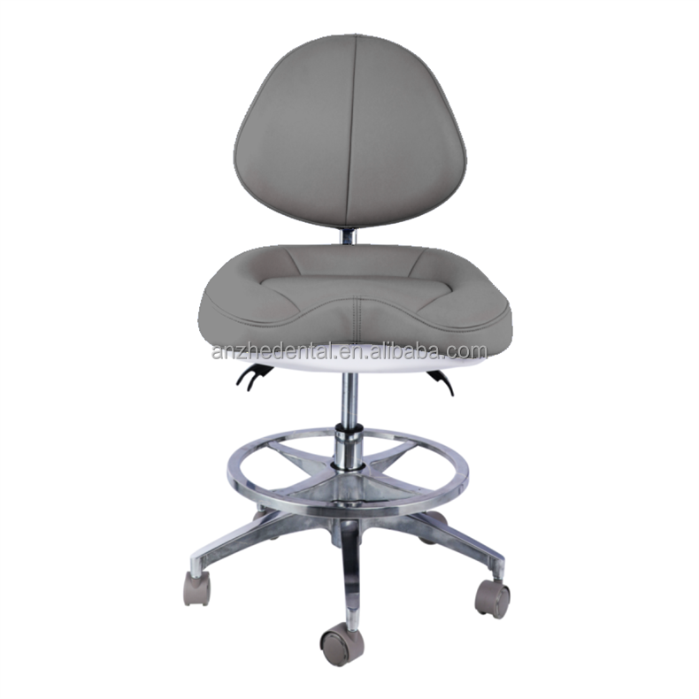 Dentist Assistant Stool Factory Assistant Stool for Dentist Medical Office Micro Fiber Leather Dentist Chair