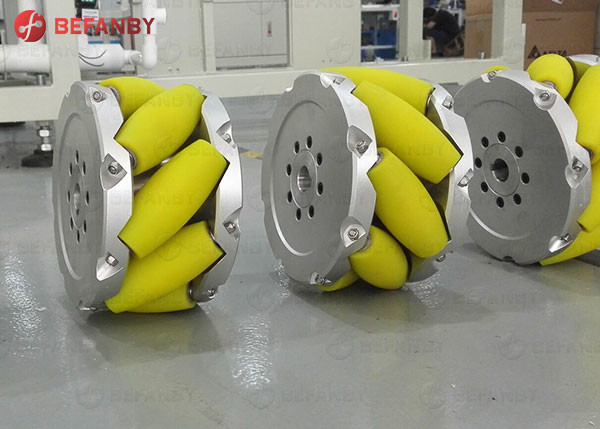 warehouse 6 Inch Heavy Duty Mecanum Wheels For Trolley