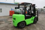 Green Road Construction Machinery , High Performance 3T Gas Engine LPG Forklift