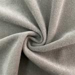 Knitted Velvet Polyester Fabric 105-180gsm For Blankets Throws