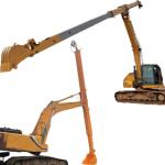 CAT320 Telescopic Construction Equipment Boom With LG700 BS900
