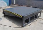 Safety Electric Hydraulic Warehouse Dock Levelers 10 Ton 2 Piece Bumper Block