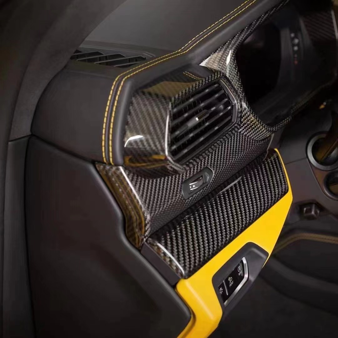 Auto Parts Carbon Fiber Interior for Lamborghini Urus Urus Carbon Fiber Central air Conditioning Control Surface