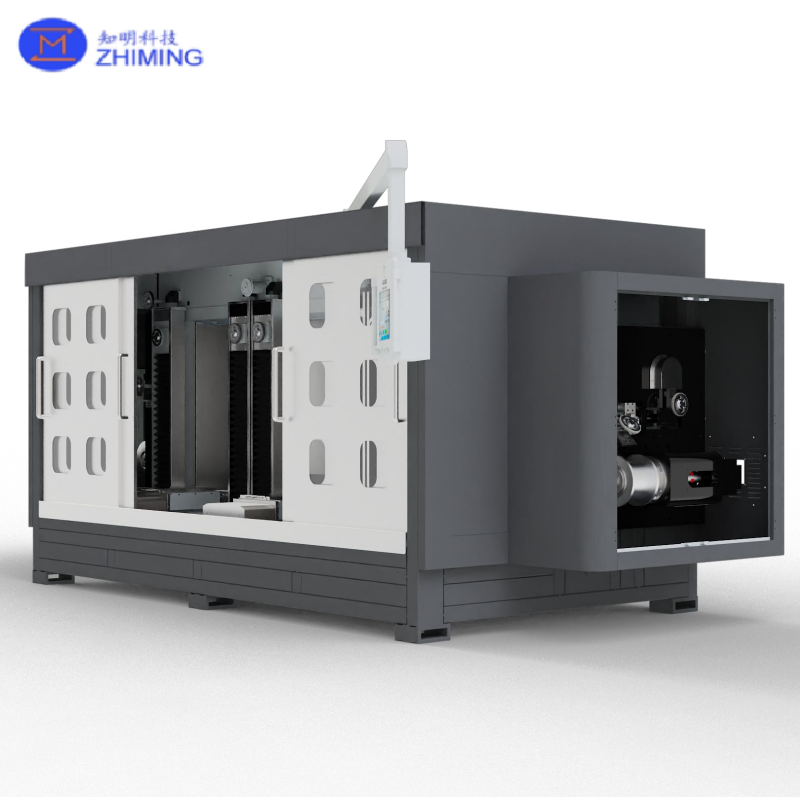 Three Station Diamond Single Line Cutting Machine SiC Sapphire Ceramics