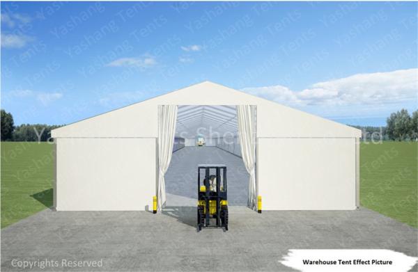 White Industrial Marquee Outdoor Warehouse Tents , Temporary Warehouse
