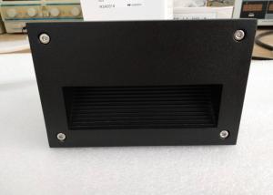 China Aluminum CITIZEN COB Black Outdoor LED Step Lights 3W 2700K IP54 CRI80 95*150*100MM factory