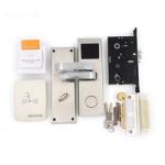 Brushed Stainless Steel Smart Room Door Lock Swiping Card TT Lock High Class