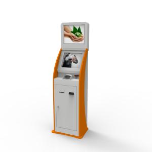 China Telecom SIM Card Vending Airtime Top Up Self Payment Kiosk ID Passport Scanner Reader factory