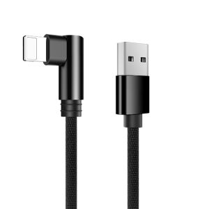 China Data Transmission 2M Right Angle USB C Charging Cable ISO9001 on sale