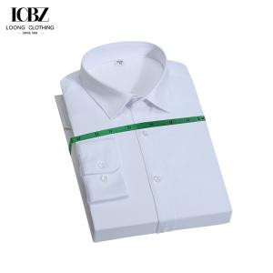 China Effortlessly Stylish Men's Quick-Drying Bamboo Fiber Dress Shirt for Office Wear factory