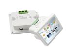720 * 720 White Touch Screen Dimmer Switch For Hotel Room 24V / 90mA Backlight
