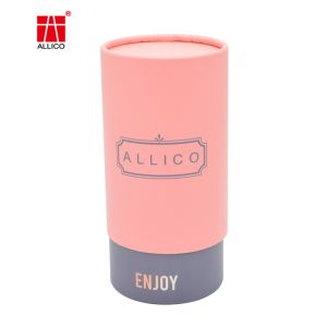 China Paperboard Cylinder Packaging Tubes , Biodegrade Coffee Packaging Boxes Matt Varnish on sale