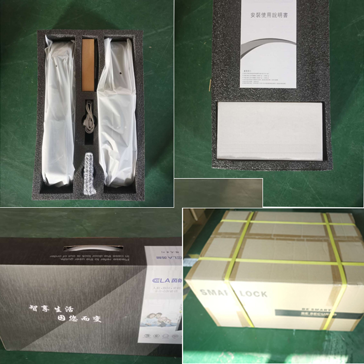 Household Intelligent Biometric Electronic Door Lock , Fingerprint Password Door Lock