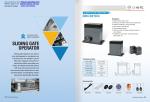 Sliding Gate Operator Automatismes Pour Portails Auto door opener