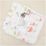 Natural Bamboo Muslin Fabric 100 Cotton Enviroment Friendly Customized Material