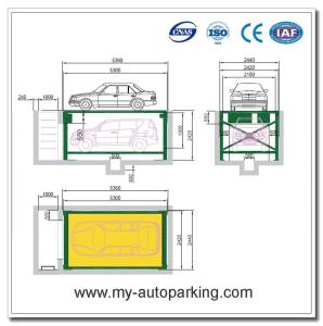 China 2 or 3 Cars Multi-level Hydraulic Double Deck Car Parking/Car Underground Lift/Hydraulic Stacker for Basement factory