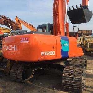 China Secondhand Hitachi Ex200 Excavator Japanese Medium/ Big/Large Used Excavators factory