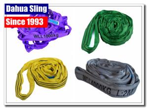 China High Strength Disposable Endless Round Slings For Tubing &amp; Pipe Industry factory