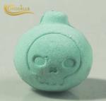 Skull Shaped Custom Bath Bombs / Natural Ingredients Bath Bombs FDA Approval