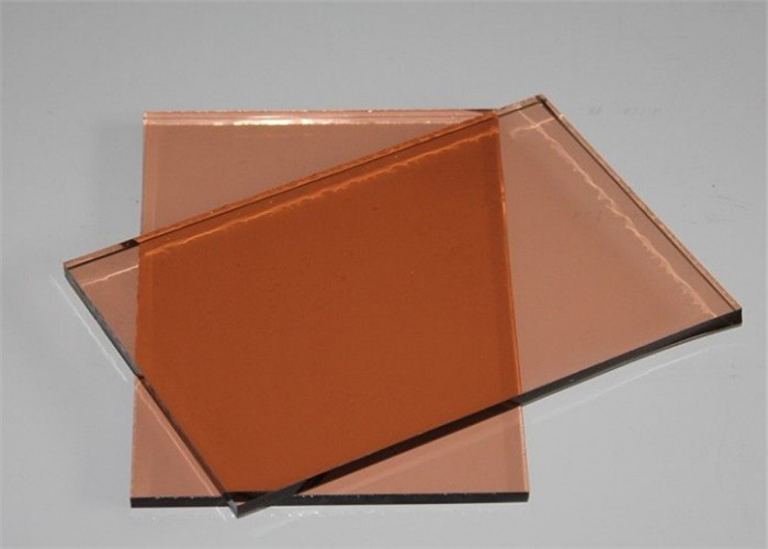 Decorative Tinted Float Glass 3mm - 12mm Thickness For Window / Door