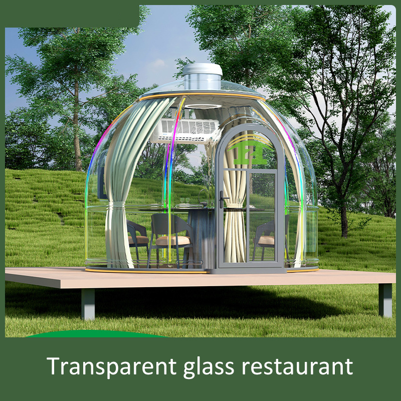 Outdoor Villa Hotel Bubble Room Transparent tent Glass celebrity Restaurant Sun Room PC Star Room Outdoor Homestay