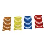 500pcs Reflective Tape Stickers 48 X 95mm For Car Truck
