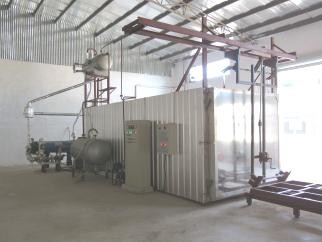 China 15 Cubic Meter Thermal Treatment Equipment Trolley / Rail Loading Long Life Span factory