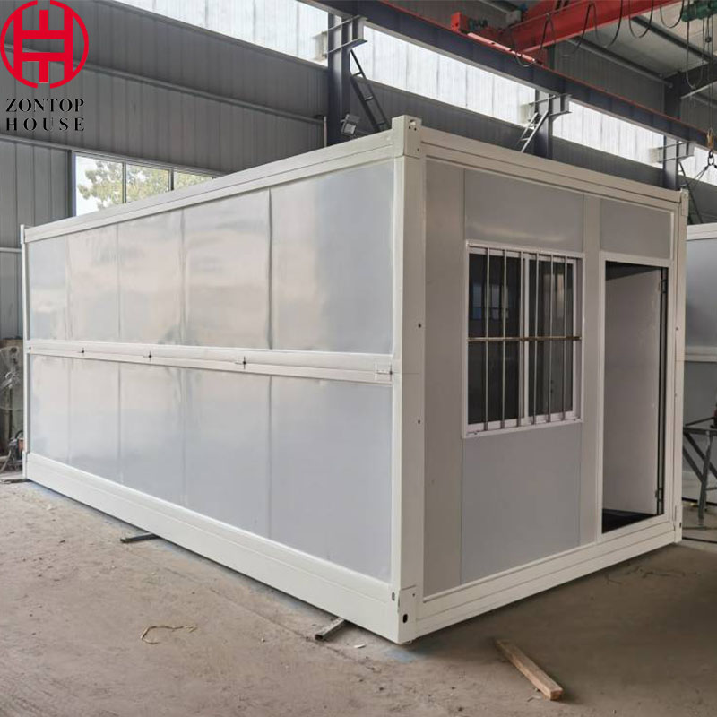 Zontop China Luxury 3 Bedroom Shipping Modular Living Prefabricated Foldable Home Prefab 20ft Folding Container house