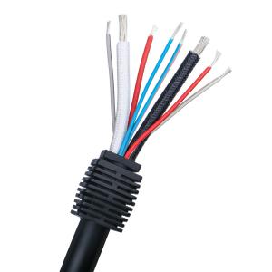 China Galvanized Steel Wire Messenger Construction PVC Jacket Coaxial Cable for Communication factory