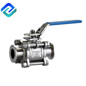 China 1/2&quot; Sanitary Stainless Steel Hygienic Casting Ball Valve factory