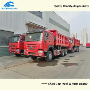 China 371HP SINOTRUCK Dump Trucks 30 Tons 10 Wheel factory