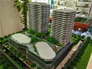 China Colorful LED Light Miniature Building Models PDF / JPG Version Drawing factory