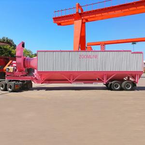 China coal burner 120T/H 1500kg/Batch Mobile Asphalt Mixing Plant factory