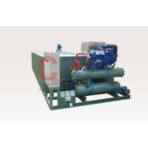 20 Tons Per Day Fishery Ice Block Machine , Industrial Ice Maker Machine