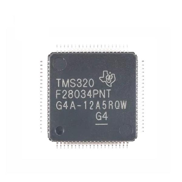 China TMS320F28034PNT LQFP-80 128KB flash memory 32-bit MCU microcontroller chip is brand new and original factory