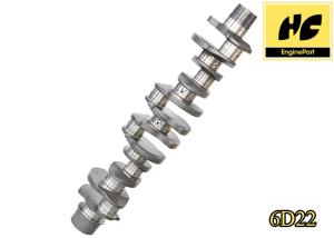 China High Precision Stroker 6D22 Crankshaft Assembly Crankshaft Mitsubishi OEM factory