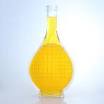 Glass Products Unique Shaped Bottle 750ml 700ml for Vodka Whiskey Tequila Brandy