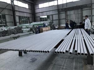 China TP304 Stainless Steel Round Pipe , Anti Corrosion Seamless Steel Pipe factory