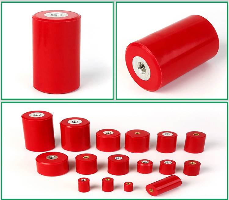 High quality epoxi resin mns60x100 660V cylindrical insulator