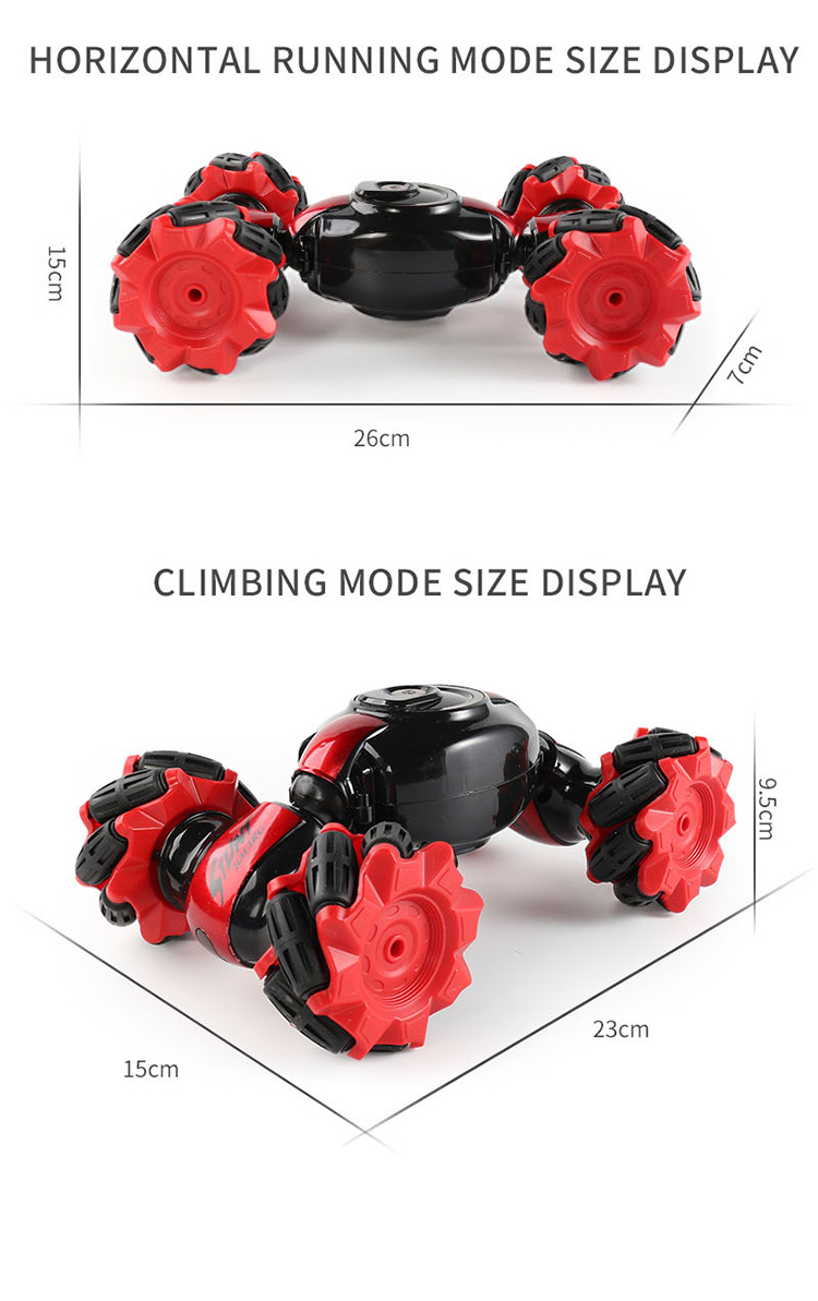 Watch Remote Control Deformation Off-Road Vehicle Drift Climbing Car with USB Cable