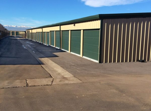 Prefabricated Self Storage Units Mini Shed Building With Light Steel Structure Frame And Aluminum Alloy Window