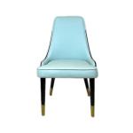Customized Modern Leather Dining Chair for Home Dine Room Hotel Furniture and