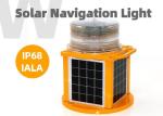 Flashing Pattern 6nm Solar Marine Channel Marker Lights Salt Dust Proof