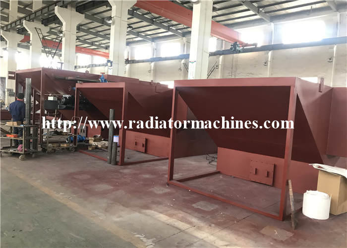 160 kg/hour Mesh Belt Furnace , Mesh Belt Conveyor Furnace for Fiber Nails