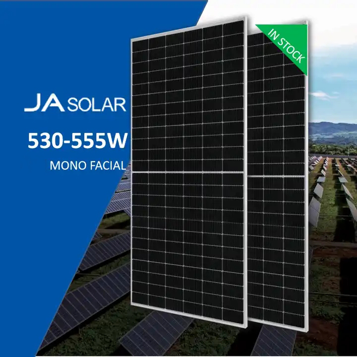 Mono Perc Half Cell Ja Solar Panel Pv Module Jam72s30-545/Mr 540w 545w 550w